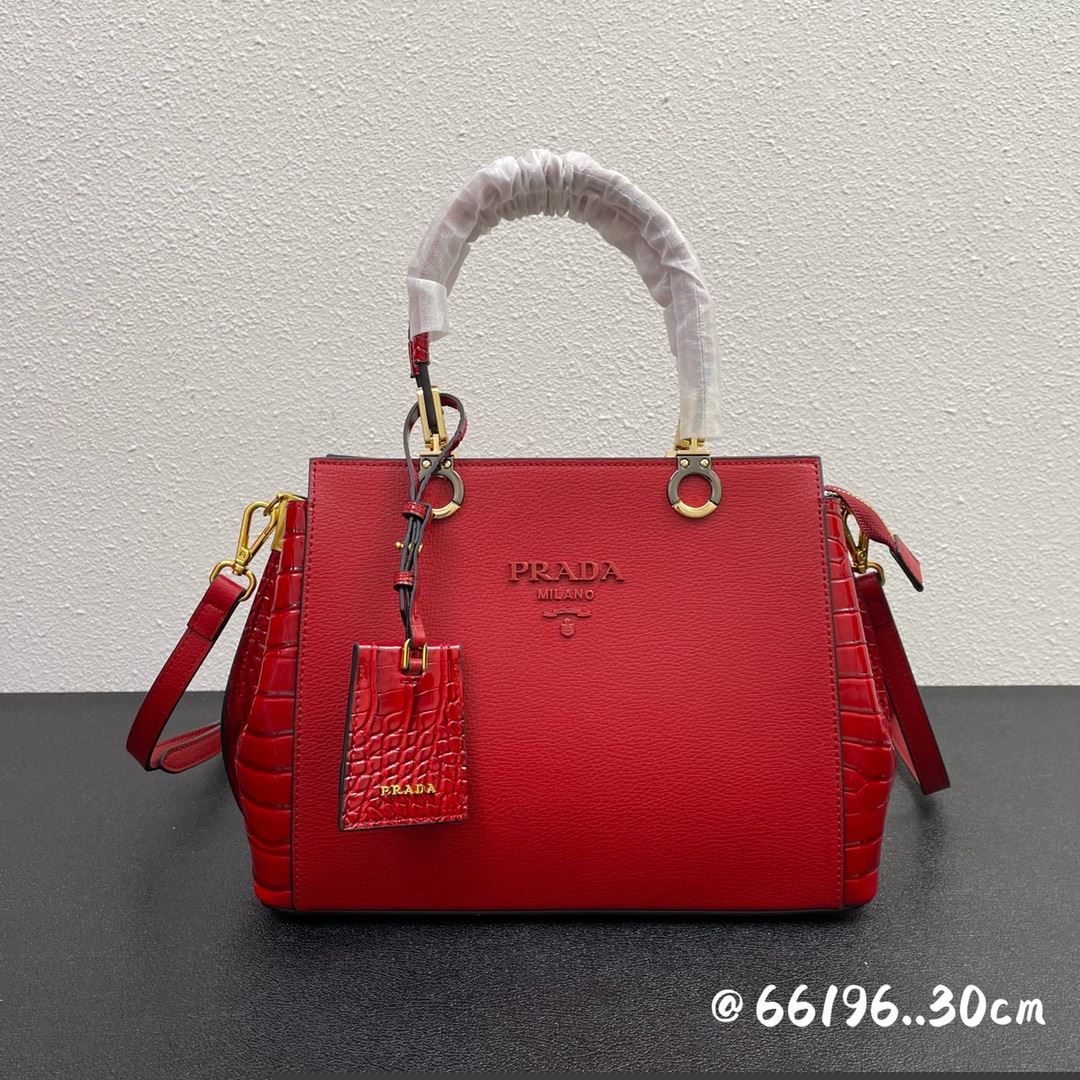 Pra*a top handle bags